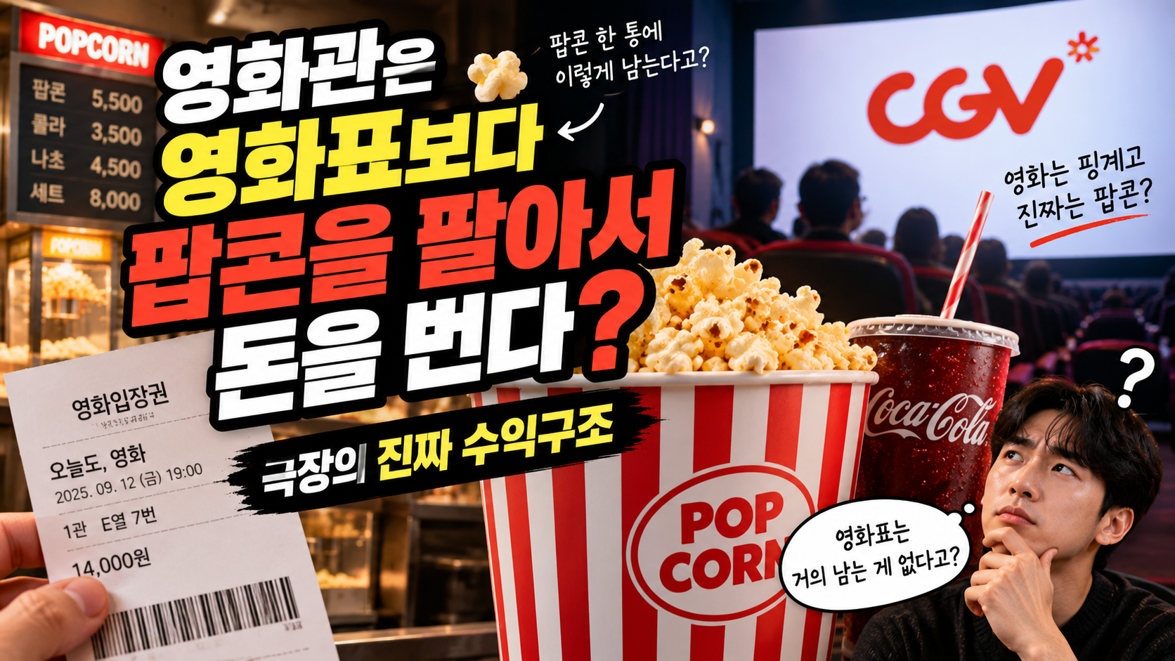 영화관 수익구조 원리