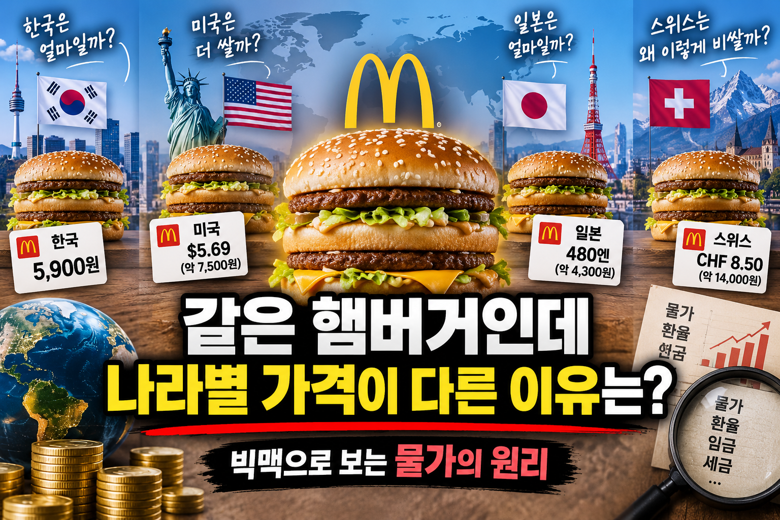 빅맥으로 보는 물가의 원리 썸네일